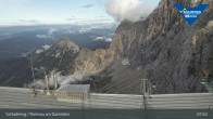 Archiv Foto Dachstein Gletscher: Webcam Bergstation Hunerkogel (2700 m) 07:00