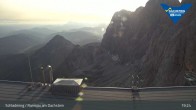 Archiv Foto Dachstein Gletscher: Webcam Bergstation Hunerkogel (2700 m) 18:00