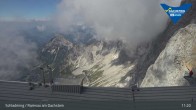 Archiv Foto Dachstein Gletscher: Webcam Bergstation Hunerkogel (2700 m) 10:00