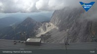 Archiv Foto Dachstein Gletscher: Webcam Bergstation Hunerkogel (2700 m) 12:00
