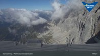 Archiv Foto Dachstein Gletscher: Webcam Bergstation Hunerkogel (2700 m) 08:00