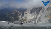 Archiv Foto Dachstein Gletscher: Webcam Bergstation Hunerkogel (2700 m) 10:00
