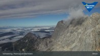Archiv Foto Dachstein Gletscher: Webcam Bergstation Hunerkogel (2700 m) 07:00