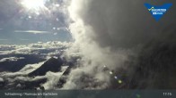 Archiv Foto Dachstein Gletscher: Webcam Bergstation Hunerkogel (2700 m) 16:00