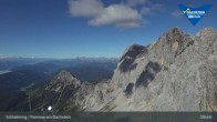 Archiv Foto Dachstein Gletscher: Webcam Bergstation Hunerkogel (2700 m) 09:00