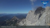 Archiv Foto Dachstein Gletscher: Webcam Bergstation Hunerkogel (2700 m) 10:00
