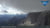 Archiv Foto Dachstein Gletscher: Webcam Bergstation Hunerkogel (2700 m) 15:00