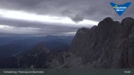 Archiv Foto Dachstein Gletscher: Webcam Bergstation Hunerkogel (2700 m) 19:00