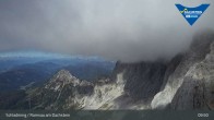 Archiv Foto Dachstein Gletscher: Webcam Bergstation Hunerkogel (2700 m) 09:00