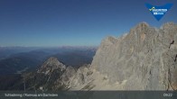 Archiv Foto Dachstein Gletscher: Webcam Bergstation Hunerkogel (2700 m) 08:00