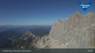 Archiv Foto Dachstein Gletscher: Webcam Bergstation Hunerkogel (2700 m) 09:00