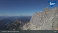 Archiv Foto Dachstein Gletscher: Webcam Bergstation Hunerkogel (2700 m) 10:00