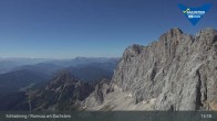 Archiv Foto Dachstein Gletscher: Webcam Bergstation Hunerkogel (2700 m) 12:00