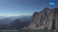 Archiv Foto Dachstein Gletscher: Webcam Bergstation Hunerkogel (2700 m) 14:00