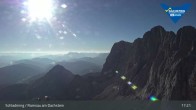 Archiv Foto Dachstein Gletscher: Webcam Bergstation Hunerkogel (2700 m) 16:00