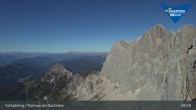 Archiv Foto Dachstein Gletscher: Webcam Bergstation Hunerkogel (2700 m) 08:00