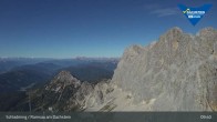 Archiv Foto Dachstein Gletscher: Webcam Bergstation Hunerkogel (2700 m) 09:00