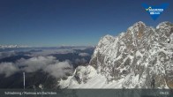 Archiv Foto Dachstein Gletscher: Webcam Bergstation Hunerkogel (2700 m) 08:00