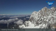 Archiv Foto Dachstein Gletscher: Webcam Bergstation Hunerkogel (2700 m) 10:00