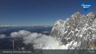 Archiv Foto Dachstein Gletscher: Webcam Bergstation Hunerkogel (2700 m) 10:00