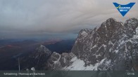 Archiv Foto Dachstein Gletscher: Webcam Bergstation Hunerkogel (2700 m) 06:00