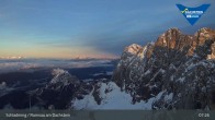 Archiv Foto Dachstein Gletscher: Webcam Bergstation Hunerkogel (2700 m) 06:00