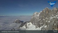 Archiv Foto Dachstein Gletscher: Webcam Bergstation Hunerkogel (2700 m) 08:00