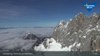 Archiv Foto Dachstein Gletscher: Webcam Bergstation Hunerkogel (2700 m) 10:00