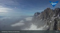 Archiv Foto Dachstein Gletscher: Webcam Bergstation Hunerkogel (2700 m) 14:00