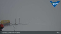 Archiv Foto Dachstein Gletscher: Webcam Bergstation Hunerkogel (2700 m) 12:00