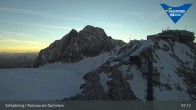 Archiv Foto Dachstein Gletscher: Webcam Bergstation Hunerkogel (2700 m) 06:00