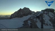 Archiv Foto Dachstein Gletscher: Webcam Bergstation Hunerkogel (2700 m) 06:00