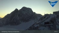 Archiv Foto Dachstein Gletscher: Webcam Bergstation Hunerkogel (2700 m) 06:00