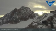 Archiv Foto Dachstein Gletscher: Webcam Bergstation Hunerkogel (2700 m) 14:00