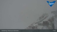 Archiv Foto Dachstein Gletscher: Webcam Bergstation Hunerkogel (2700 m) 18:00