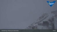 Archiv Foto Dachstein Gletscher: Webcam Bergstation Hunerkogel (2700 m) 22:00