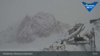 Archiv Foto Dachstein Gletscher: Webcam Bergstation Hunerkogel (2700 m) 12:00
