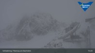 Archiv Foto Dachstein Gletscher: Webcam Bergstation Hunerkogel (2700 m) 14:00