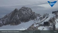 Archiv Foto Dachstein Gletscher: Webcam Bergstation Hunerkogel (2700 m) 13:00