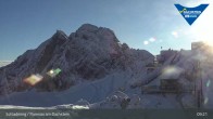 Archiv Foto Dachstein Gletscher: Webcam Bergstation Hunerkogel (2700 m) 08:00