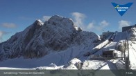 Archiv Foto Dachstein Gletscher: Webcam Bergstation Hunerkogel (2700 m) 12:00