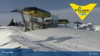 Archived image Webcam Schladming - Planai Bergstation 01:00