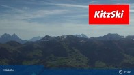 Archived image Webcam Kitzbühel: View Top Station Hahnenkamm 08:00