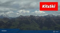 Archived image Webcam Kitzbühel: View Top Station Hahnenkamm 12:00