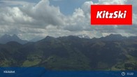 Archived image Webcam Kitzbühel: View Top Station Hahnenkamm 10:00