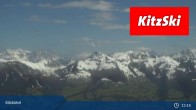 Archived image Webcam Kitzbühel: View Top Station Hahnenkamm 12:00