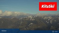 Archived image Webcam Kitzbühel: View Top Station Hahnenkamm 14:00