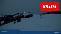 Archived image Webcam Kitzbühel: View Top Station Hahnenkamm 06:00