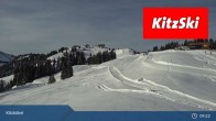 Archived image Webcam Kitzbühel: View Top Station Hahnenkamm 08:00