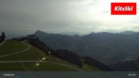 Archived image Webcam Kitzbühel: View Top Station Hahnenkamm 07:00